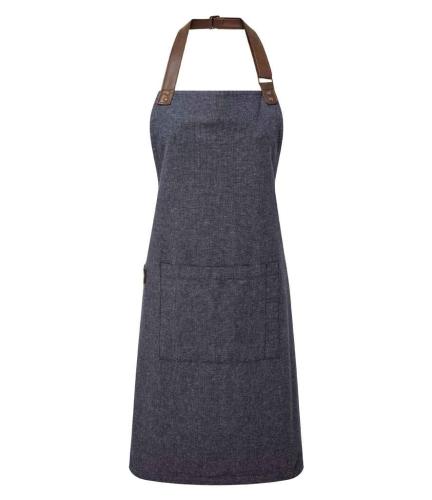 Premier Annex Oxford Bib Apron - NAV - ONE